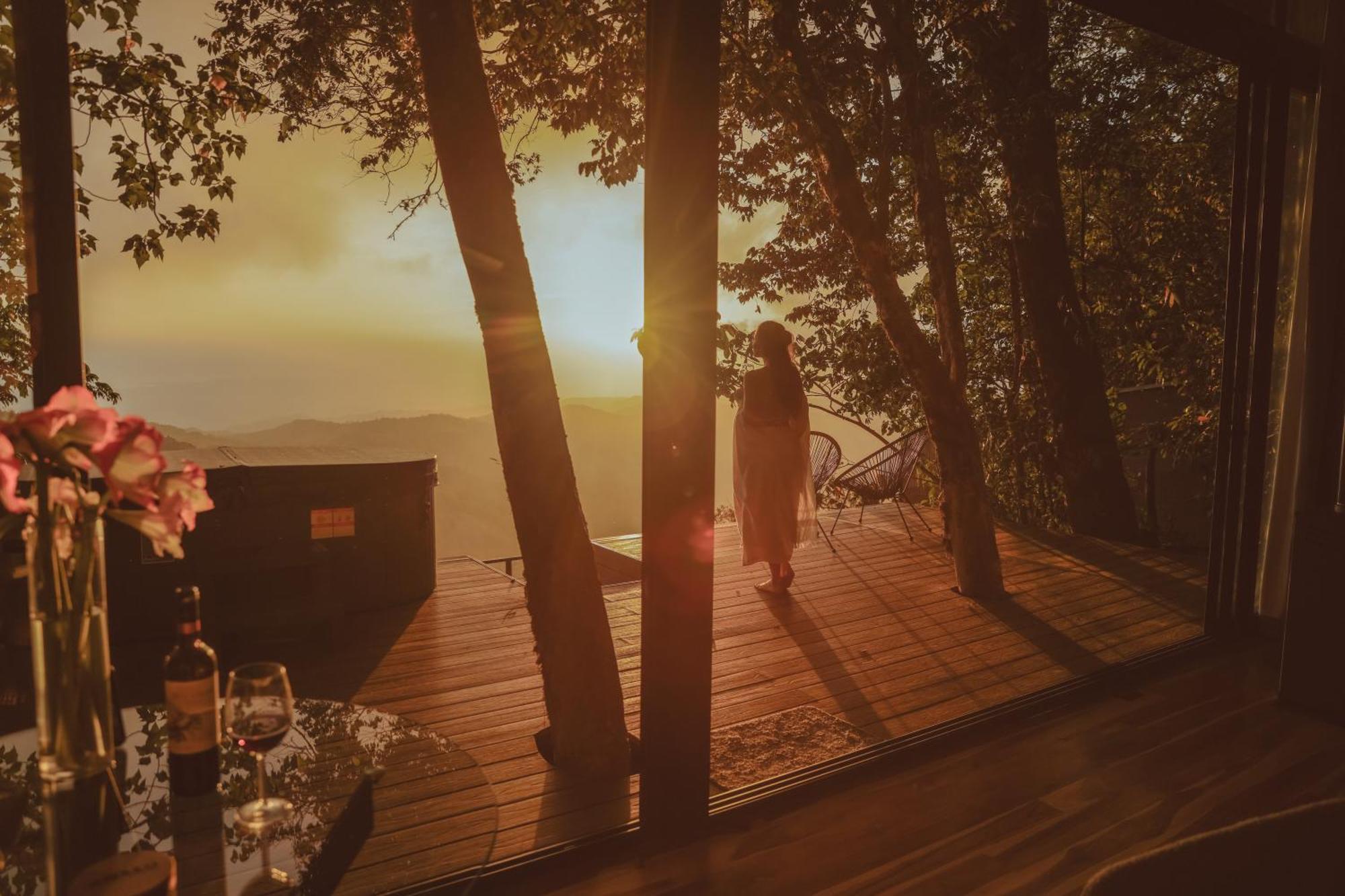 Amalu Luxury View Cabins Monteverde Bagian luar foto