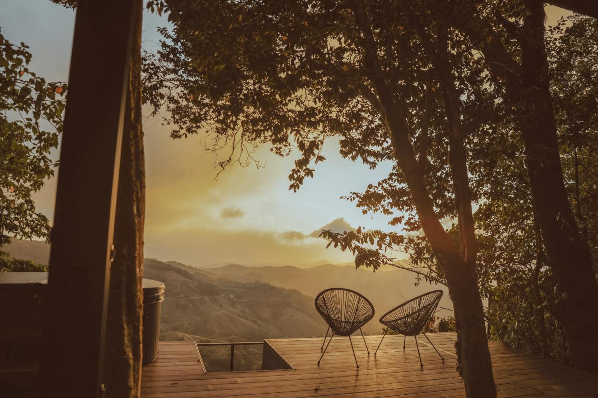 Amalu Luxury View Cabins Monteverde Bagian luar foto
