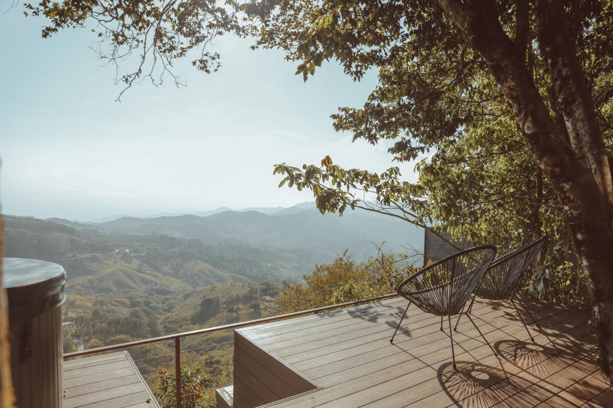 Amalu Luxury View Cabins Monteverde Bagian luar foto