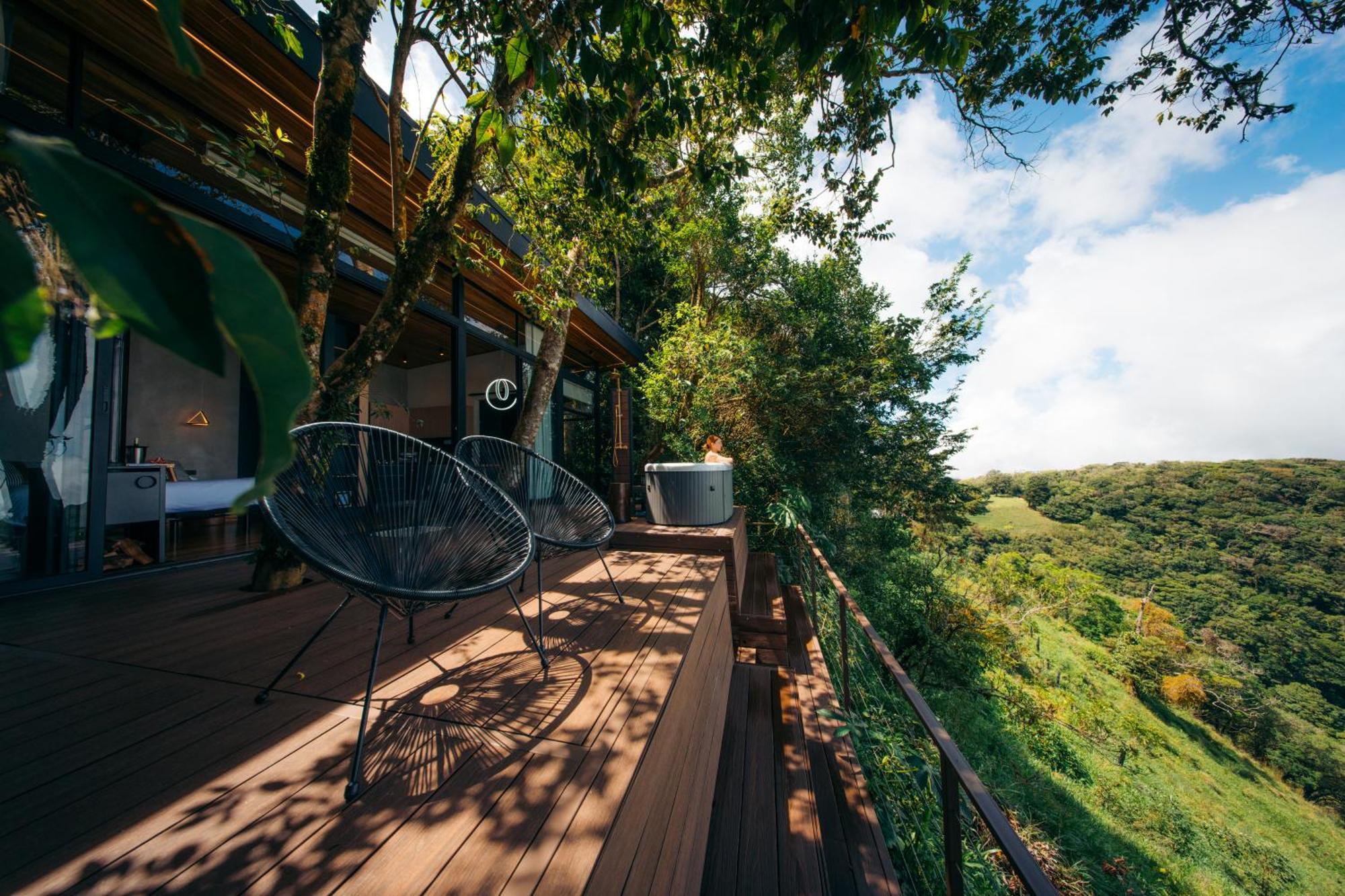Amalu Luxury View Cabins Monteverde Bagian luar foto