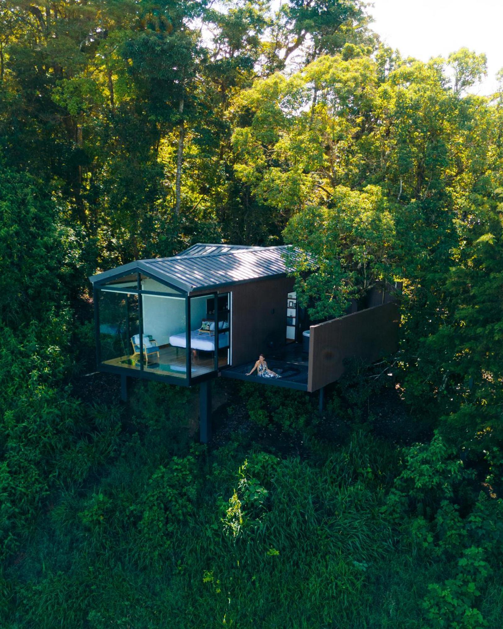 Amalu Luxury View Cabins Monteverde Bagian luar foto