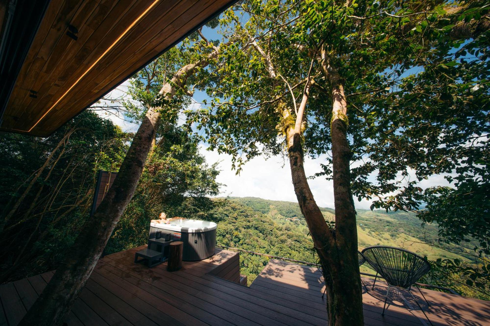 Amalu Luxury View Cabins Monteverde Bagian luar foto