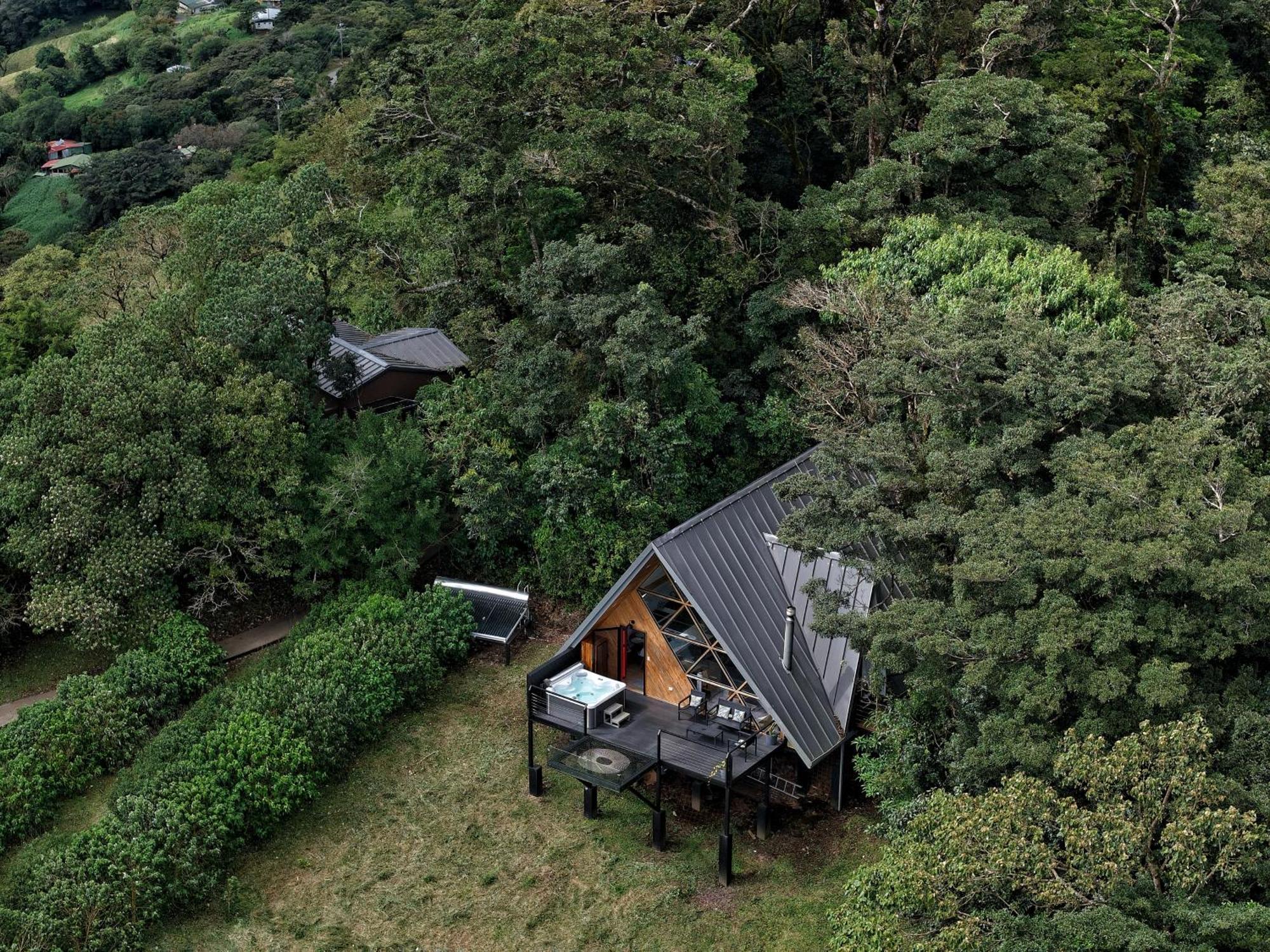 Amalu Luxury View Cabins Monteverde Bagian luar foto
